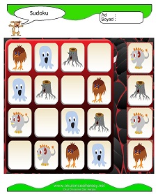 Sudoku Çocuk Bulmacaları